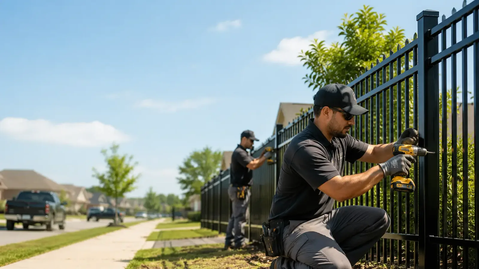 Metal Fence Installation in Oak Hill, NY